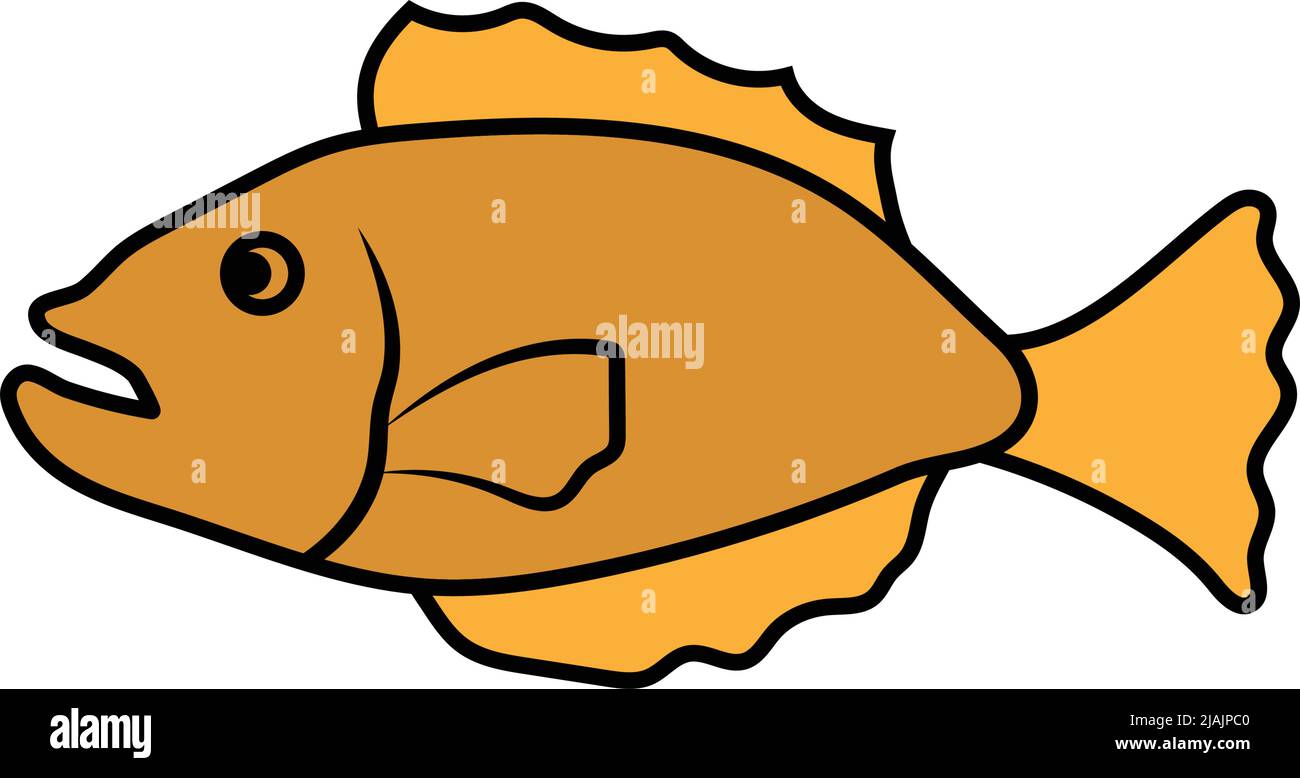 rockfish icon design template vector illustration Stock Vector Image