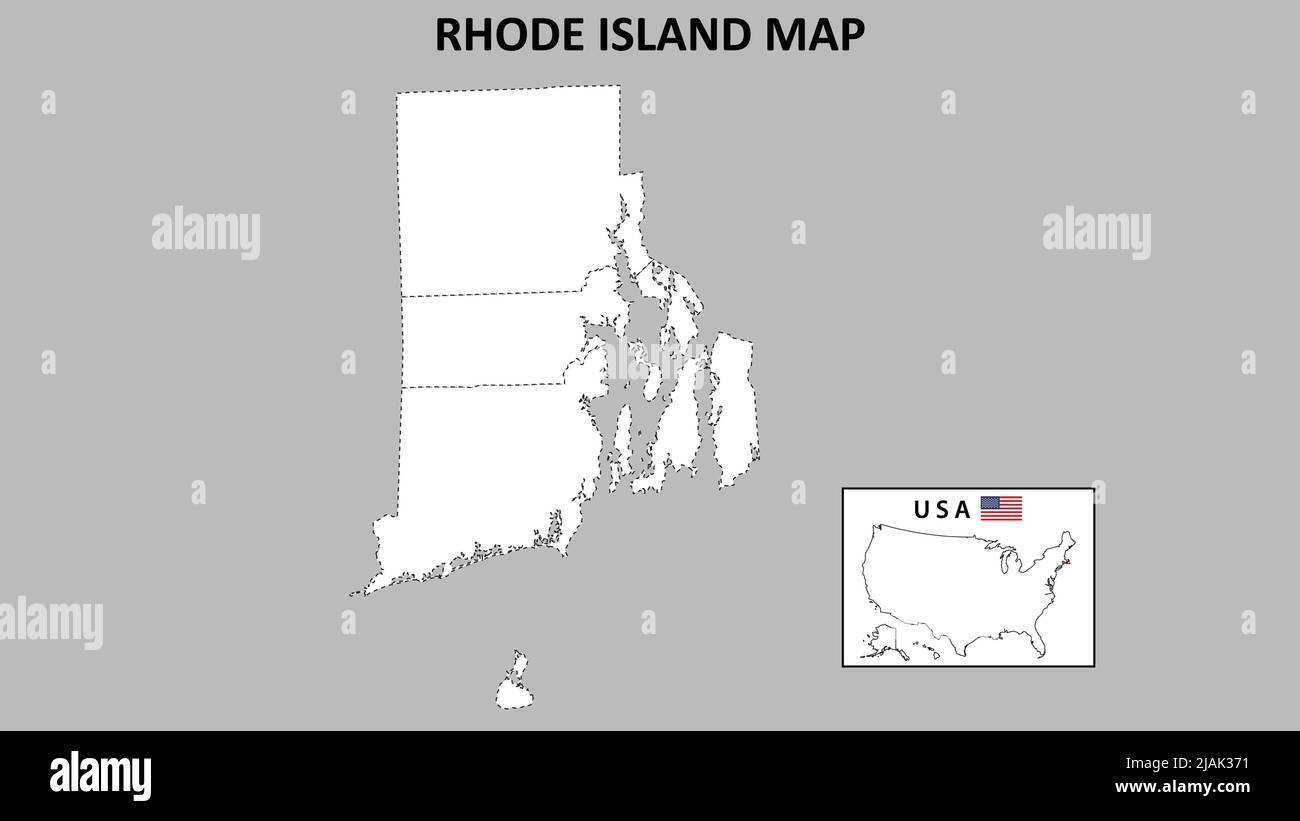 Rhode Island Map District Map Of Rhode Island In District Map Of Rhode