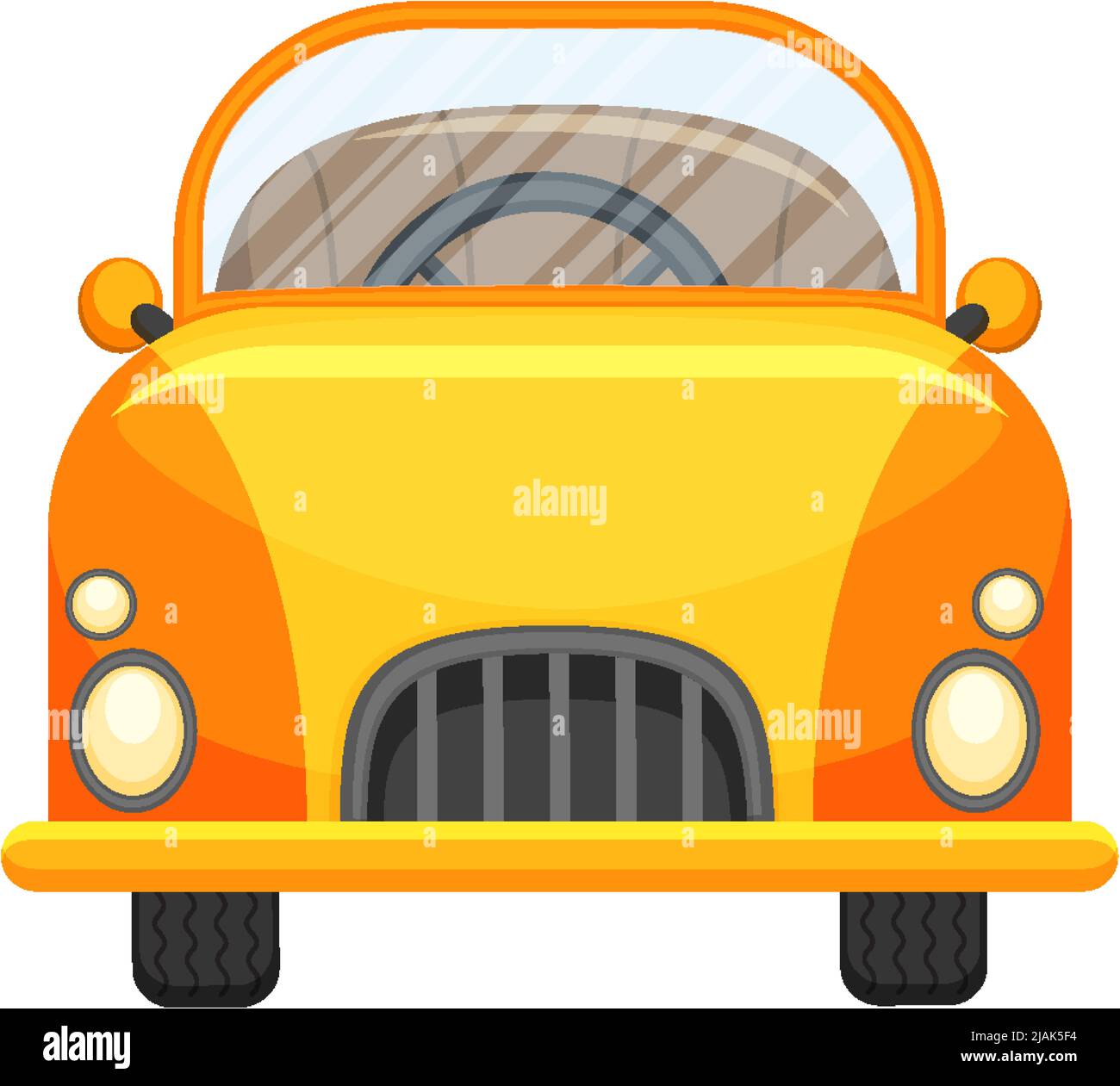 Classic car toy in cartoon design illustration Stock Vector Image & Art