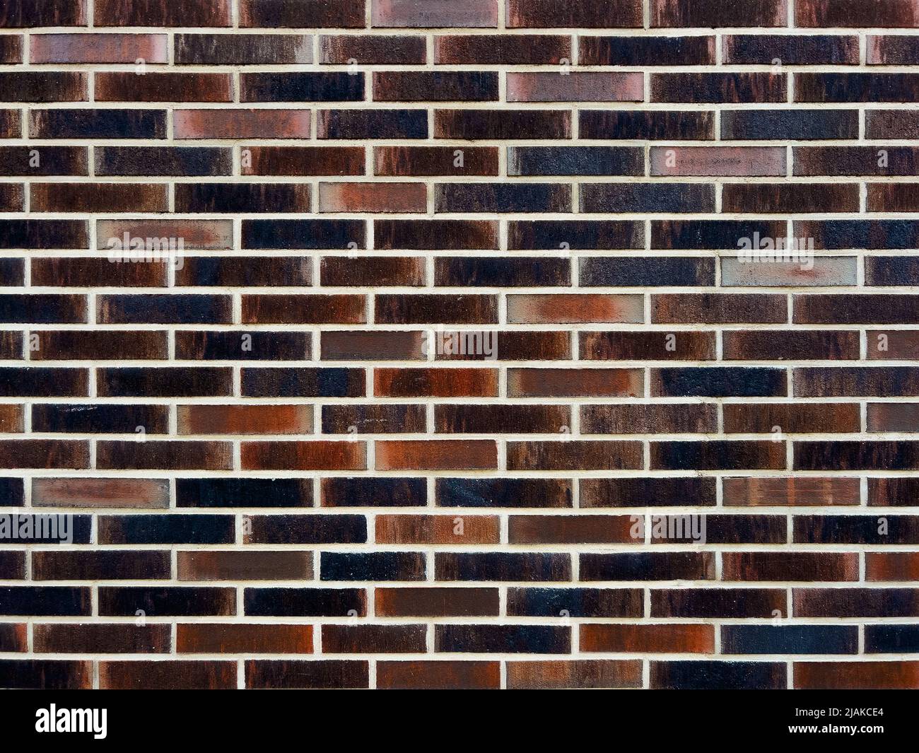 Background texture of a faux brick wall pattern, urban brickwork