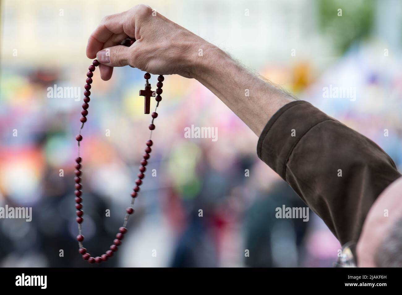 Anti abortion movement in Gdansk, Poland © Wojciech Strozyk / Alamy Stock Photo Stock Photo