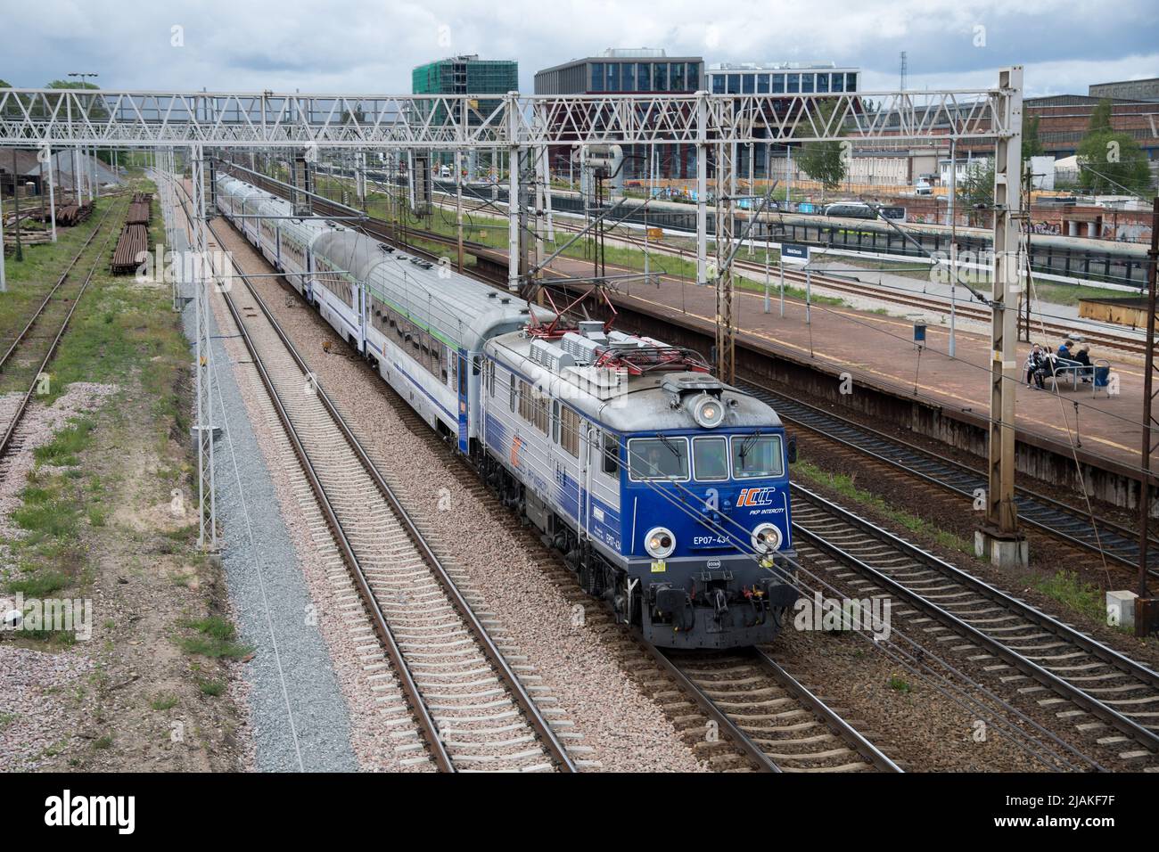 Train in Gdansk, Poland © Wojciech Strozyk / Alamy Stock Photo Stock Photo