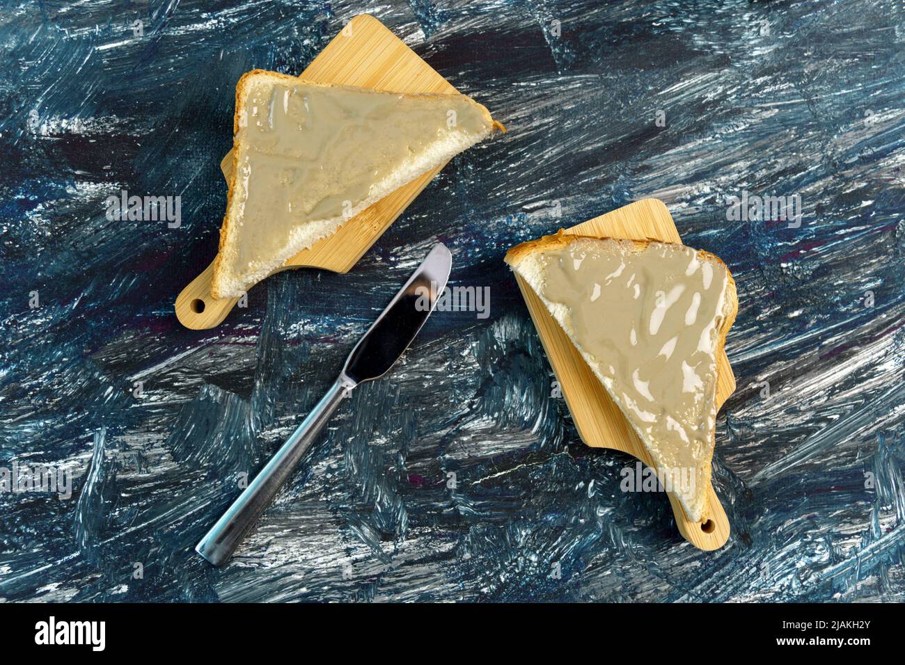 Homemade sunflower seeds butter or spread. Sunflower butter is a new