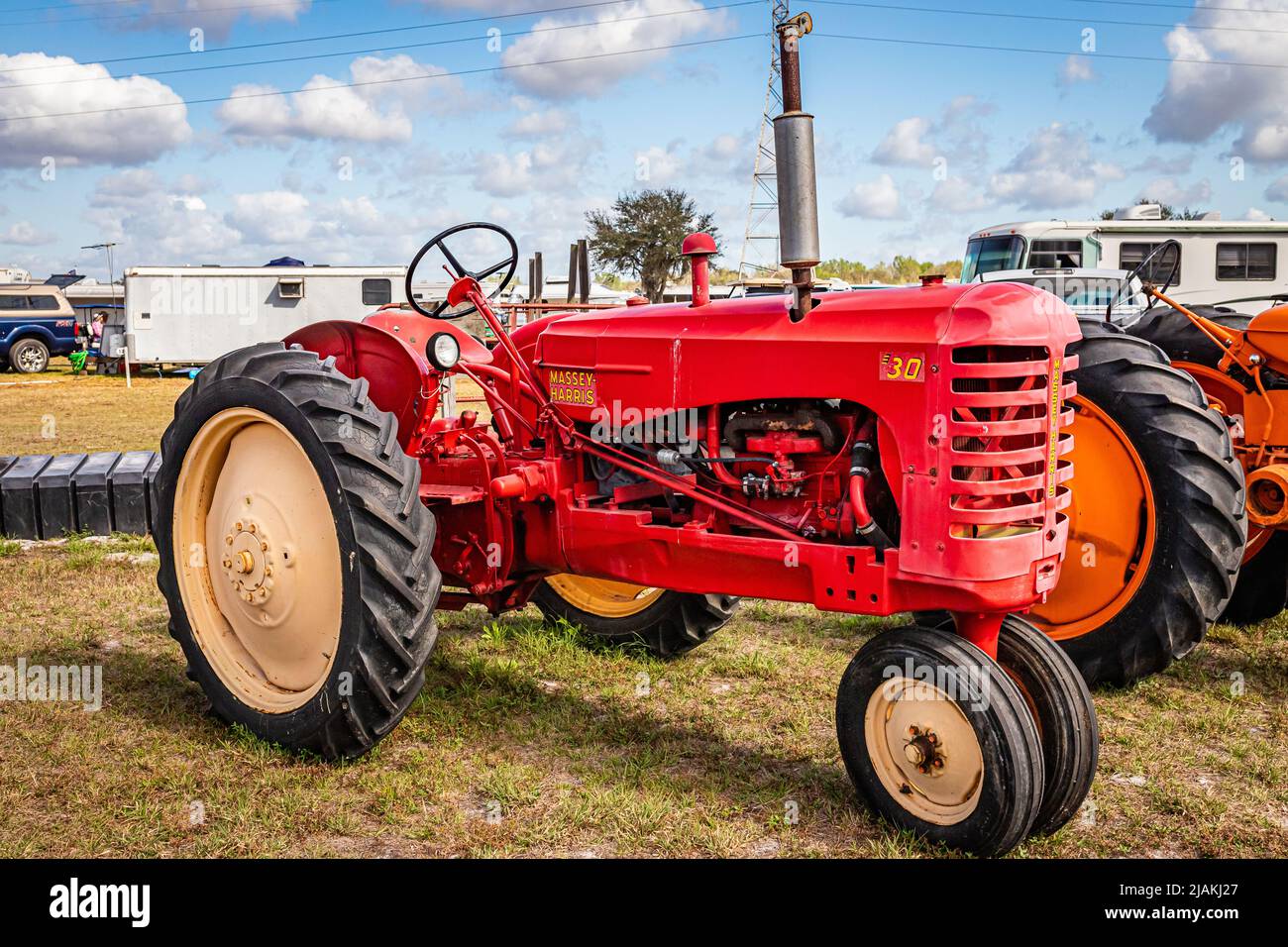 Fort Meade, FL February 23, 2022 1946 Massey Harris Model 30 at