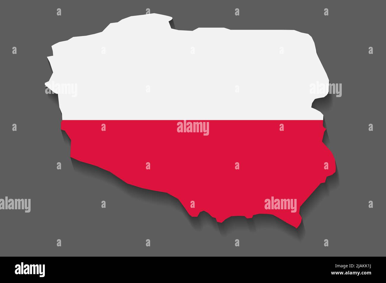 Poland territory map hi-res stock photography and images - Alamy