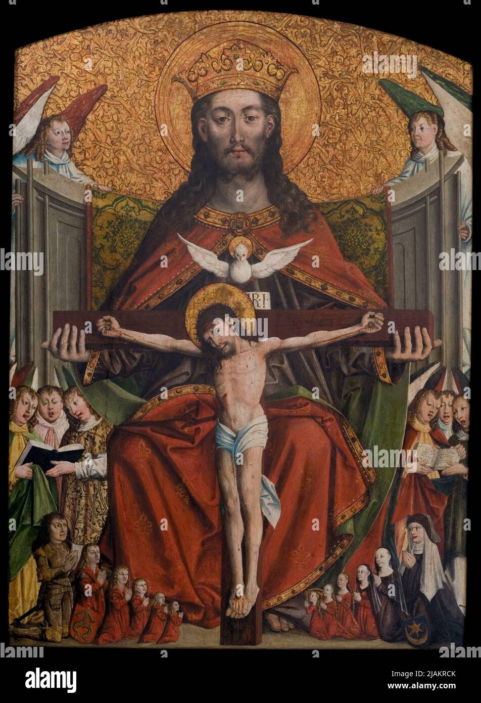 Holy Trinity. Votive painting of Jakub Dębiński from the Parish Church of St Margaret in Dębno