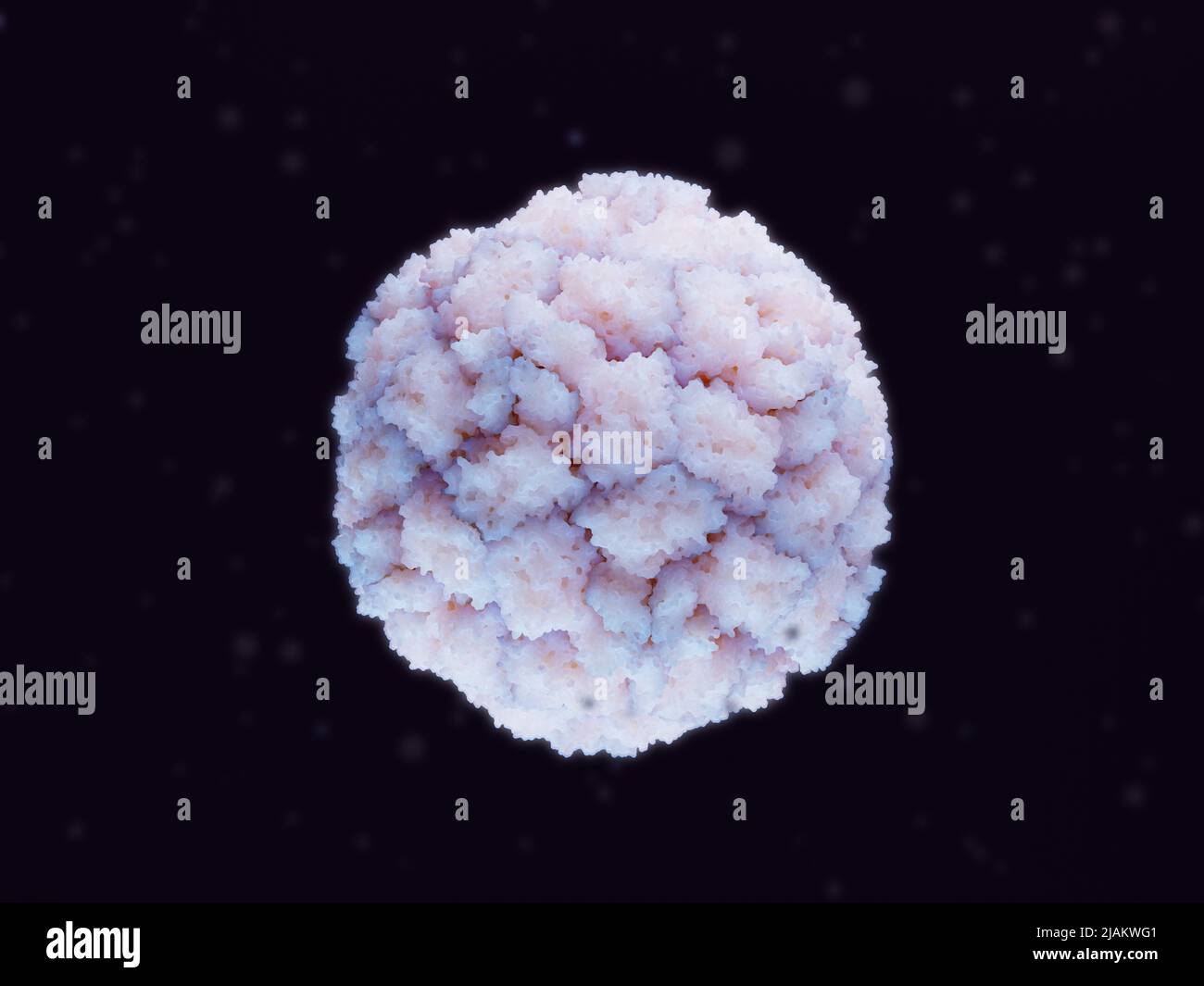 Rhinovirus, illustration Stock Photo
