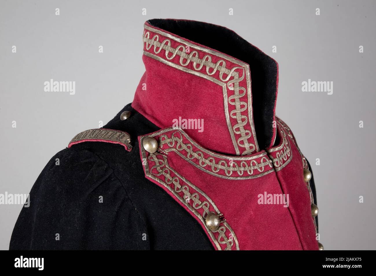 Uniform jacket and trousers of the officer of the 1st Light Cavalry