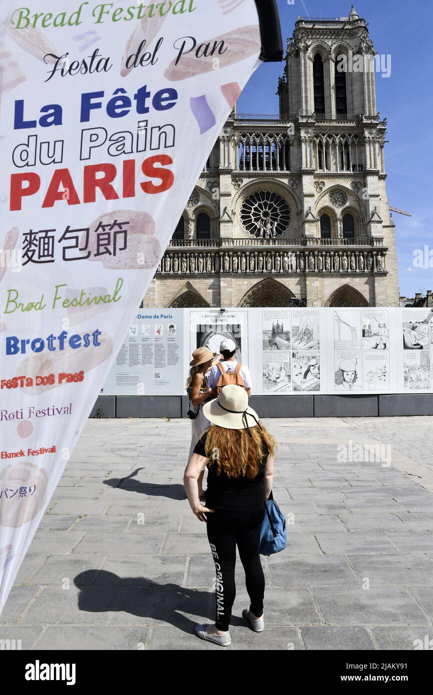 National Bread Festival Fête du Pain 2022 Paris France Stock