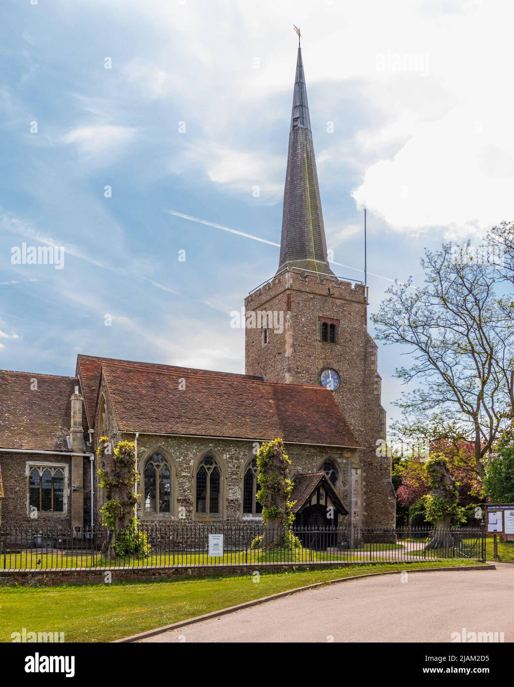 St John The Baptist Church, Danbury, Essex, England, Great Britain, United Kingdom Stock Photo
