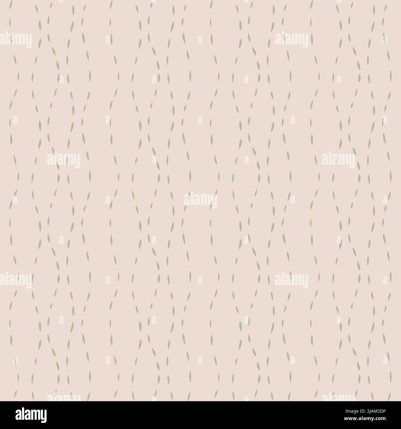 seamless pattern with dash lines abstract scribble. Stock Vector
