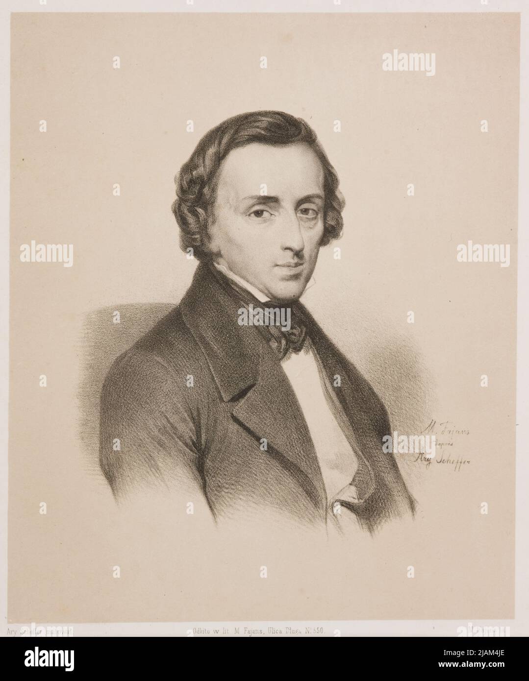 Fryderyk Chopin (1810 Żelazowa Wola 1849 Paris) Composer and Pianist Fr ...