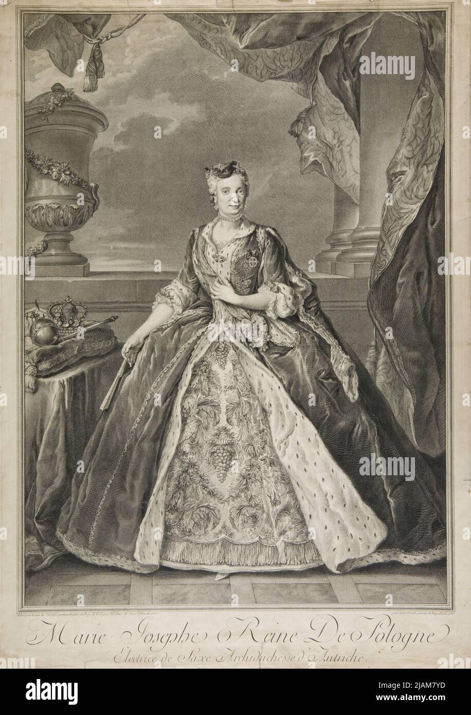 Marie Josephe Queen of Poland Elector of Saxony Archduchasse d'A