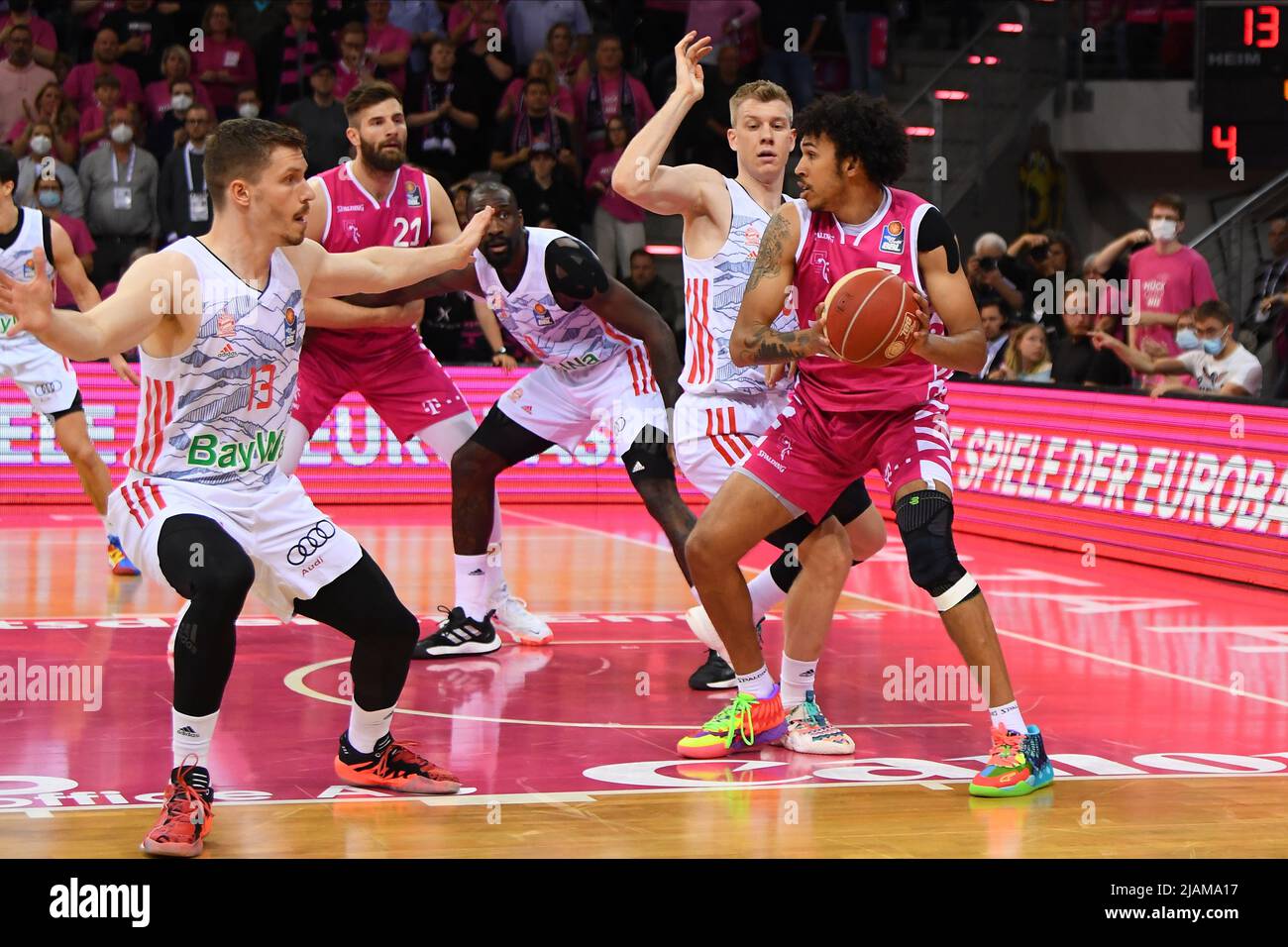 BONN, GERMANY - MAY 30, 2022: Tyson Ward. Bundesliga Play-offs. Basketball  match Telekom Baskets Bonn Vs FCB Bayern München Basket Stock Photo - Alamy