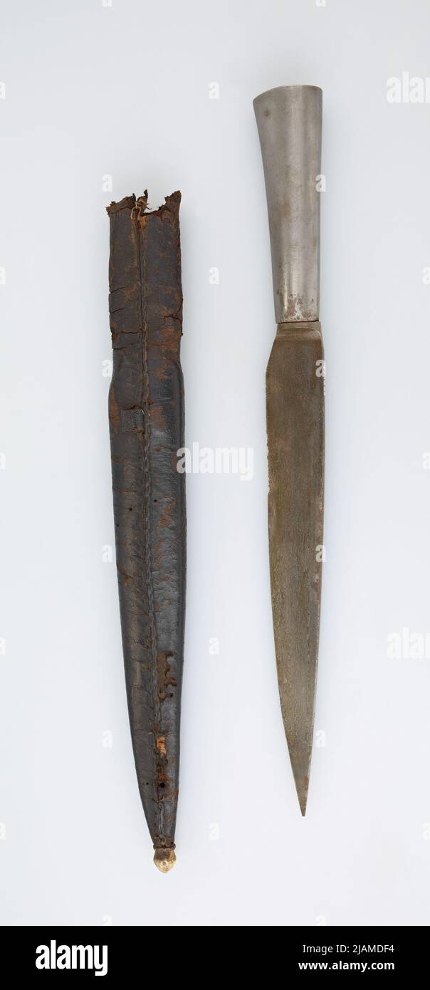 Small knife with a scabbard Stock Photo - Alamy