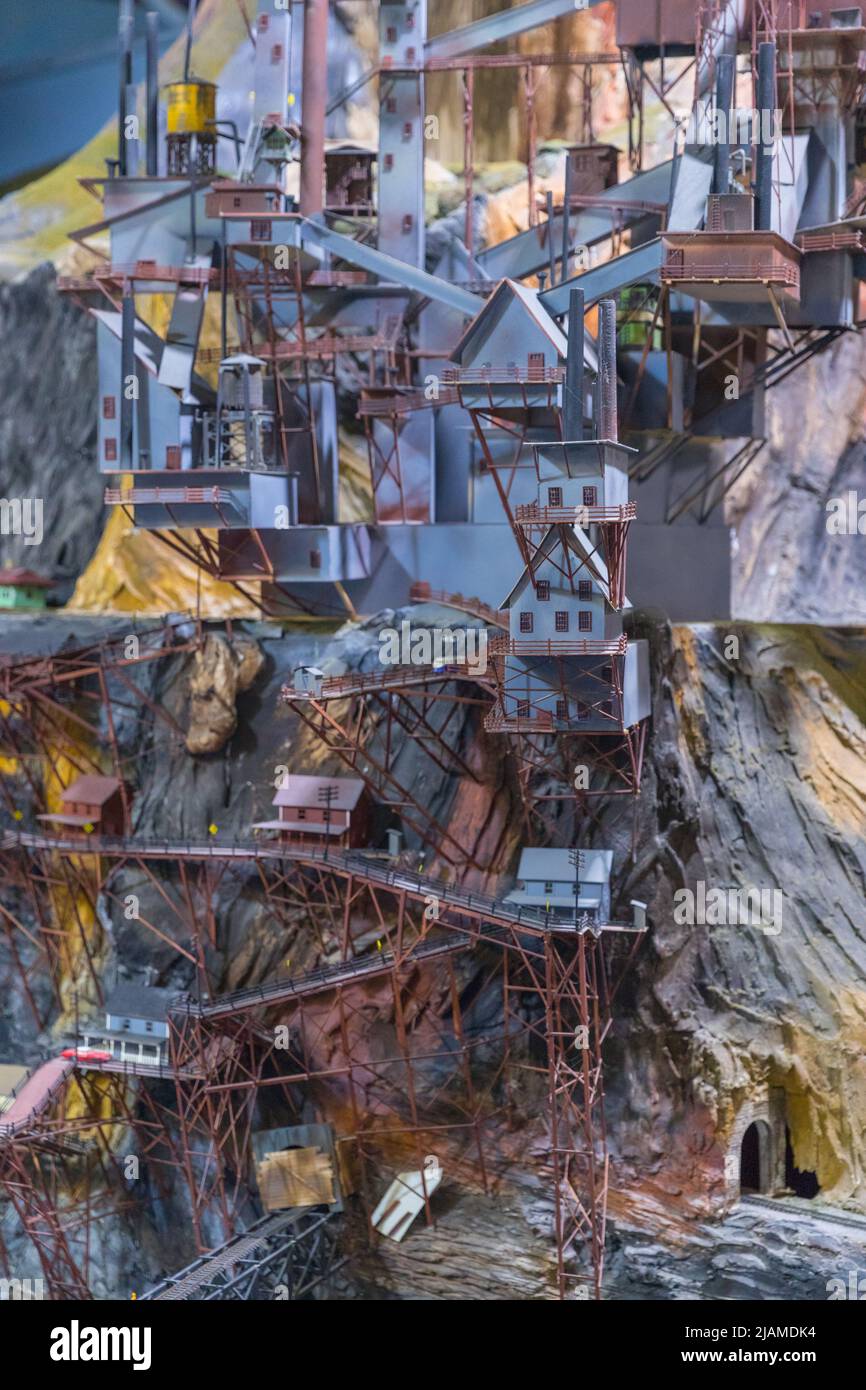 Flemington, NJ, United States. April 24, 2022 Northlandz is a model