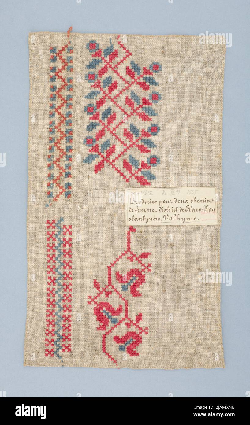 Embroidery pattern unknown Stock Photo - Alamy