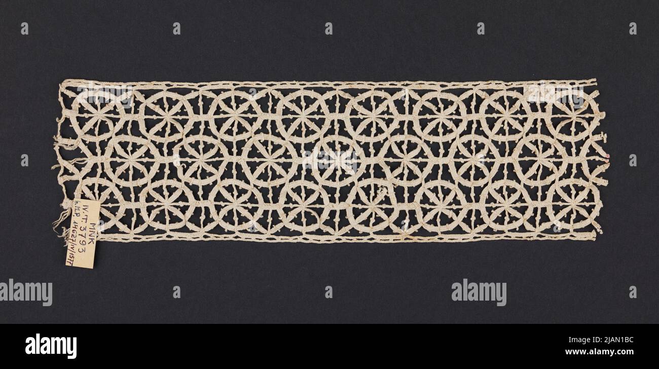 Reticella Renaissance Fragment of reticella lace unknown Stock Photo - Alamy