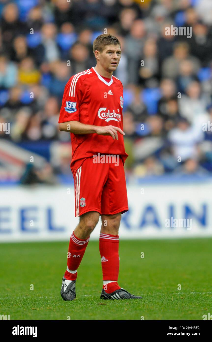 Liverpool - Steven Gerrard -2008 Stock Photo - Alamy