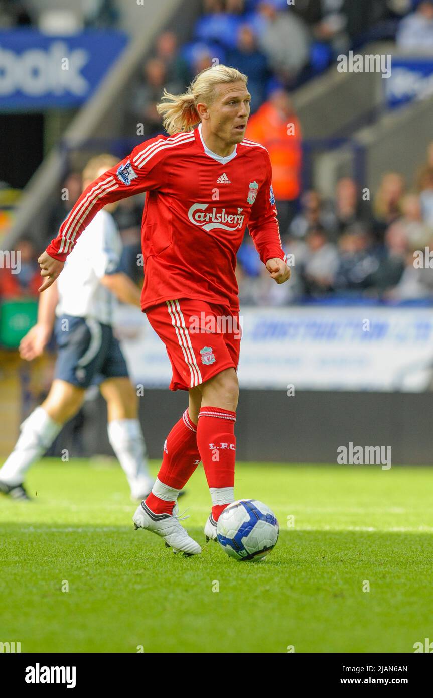 Liverpool Andriy Voronin 2009 Stock Photo