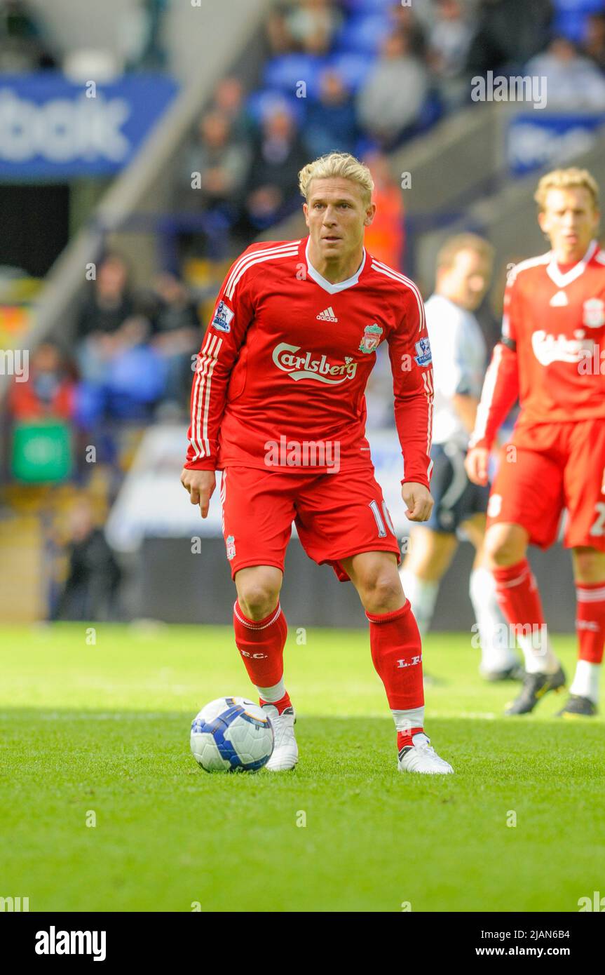 Liverpool Andriy Voronin 2009 Stock Photo