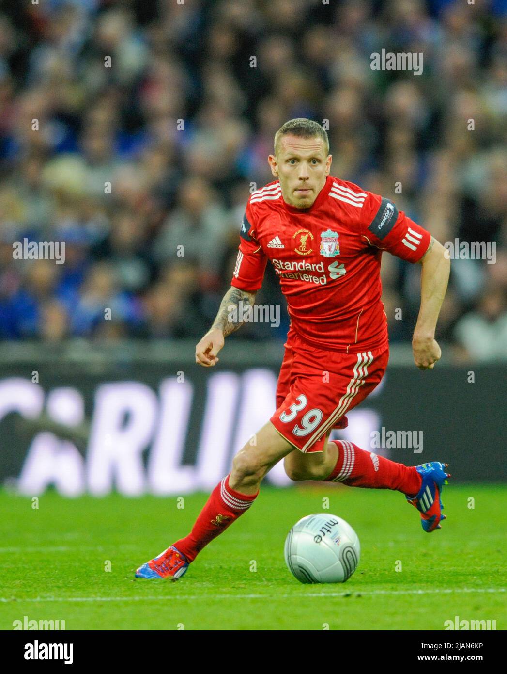 Liverpool Craig Bellamy 2012 Stock Photo Alamy