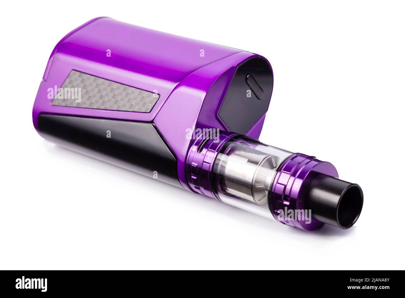 Vaping device, electronic cigarette, vape isolated on the white