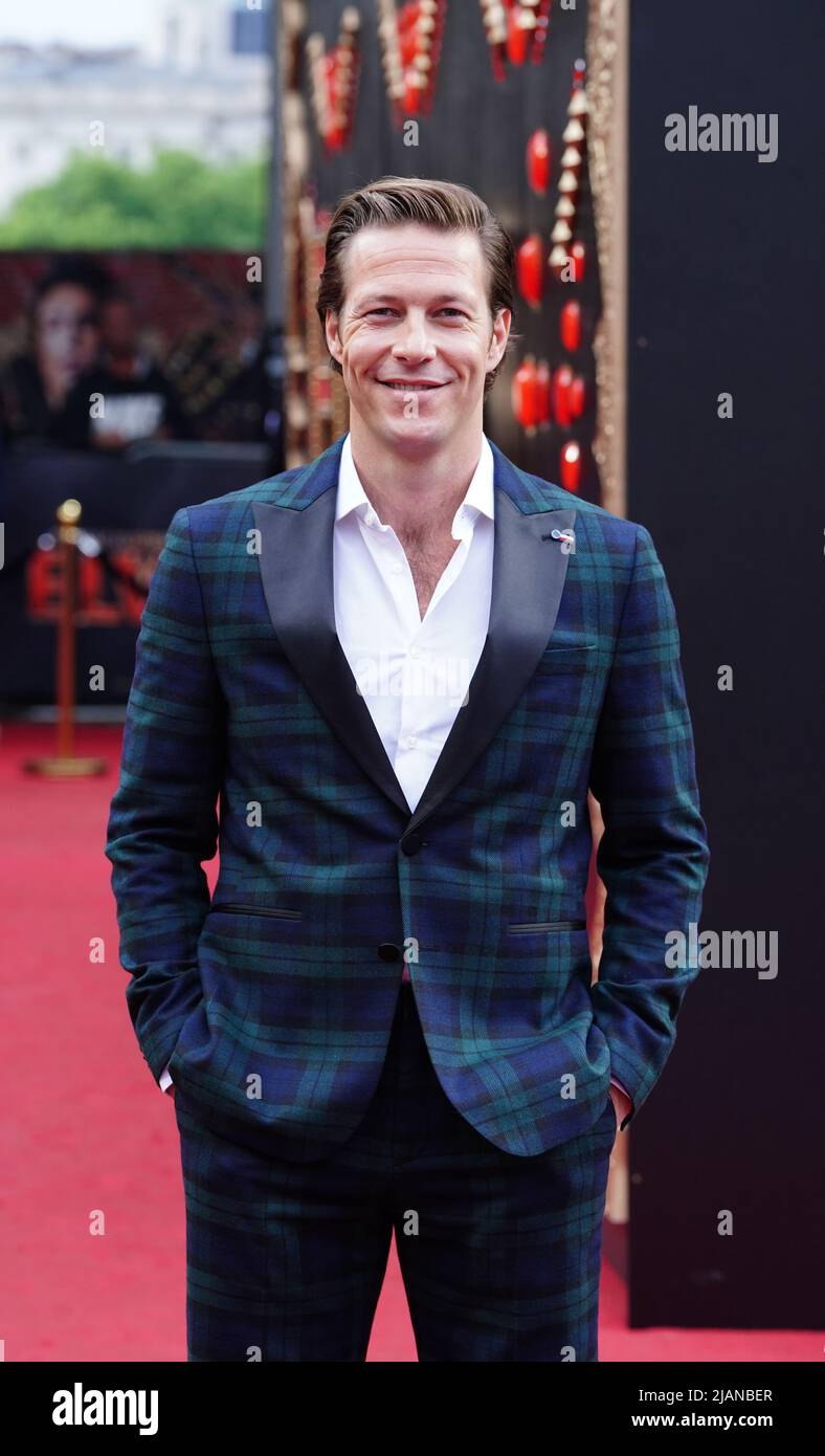 Luke Bracey arriving for a special screening of Elvis at BFI Southbank ...