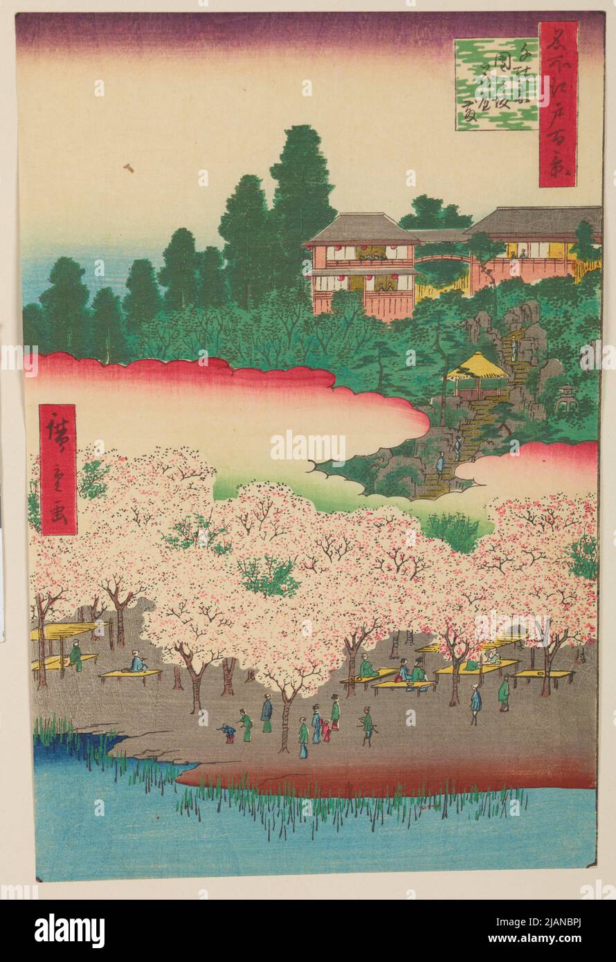 One Hundred Famous Views of Edo “View of Nihonbashi Tori 1