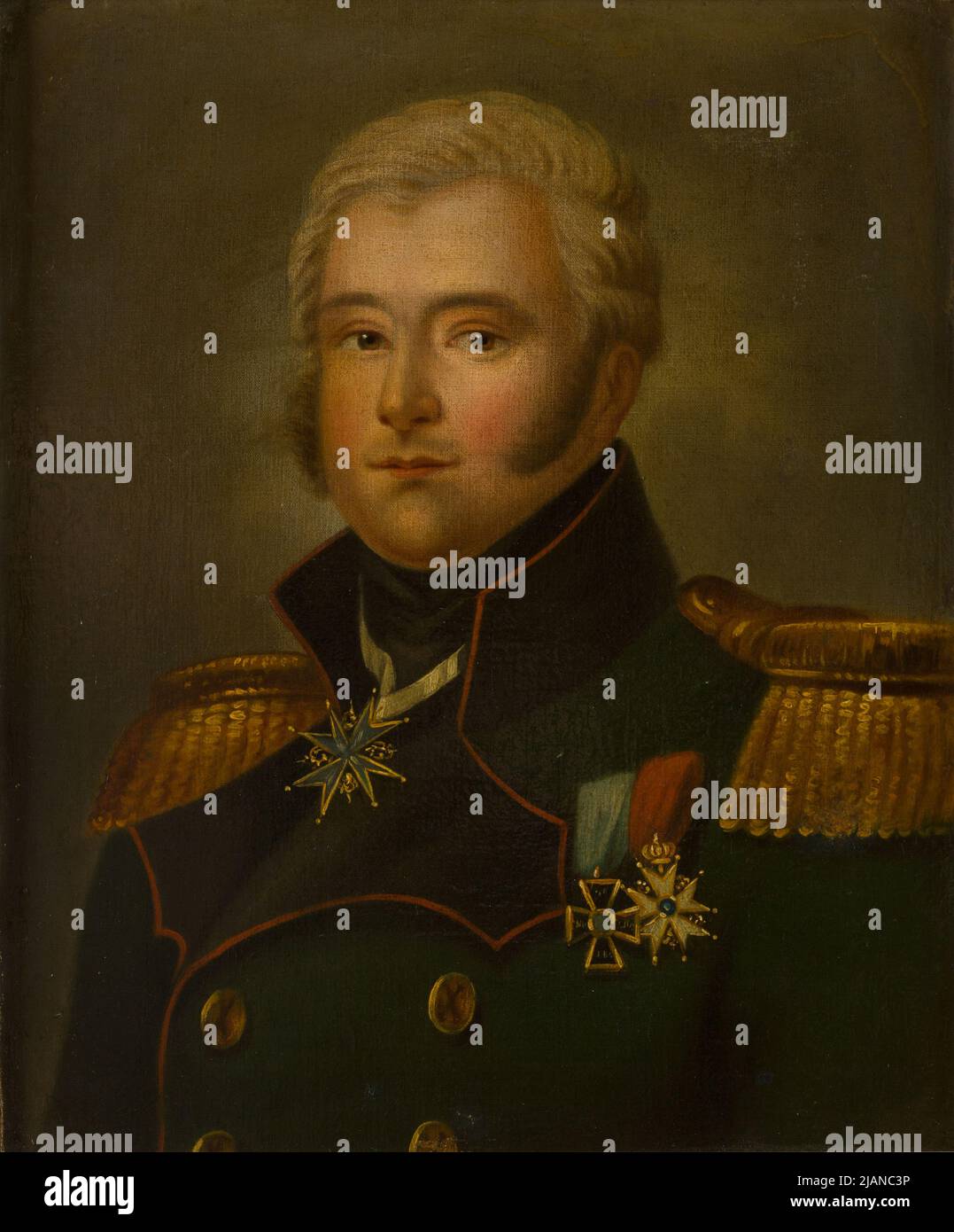 Portrait of General Józef Sowiński unknown Stock Photo Alamy