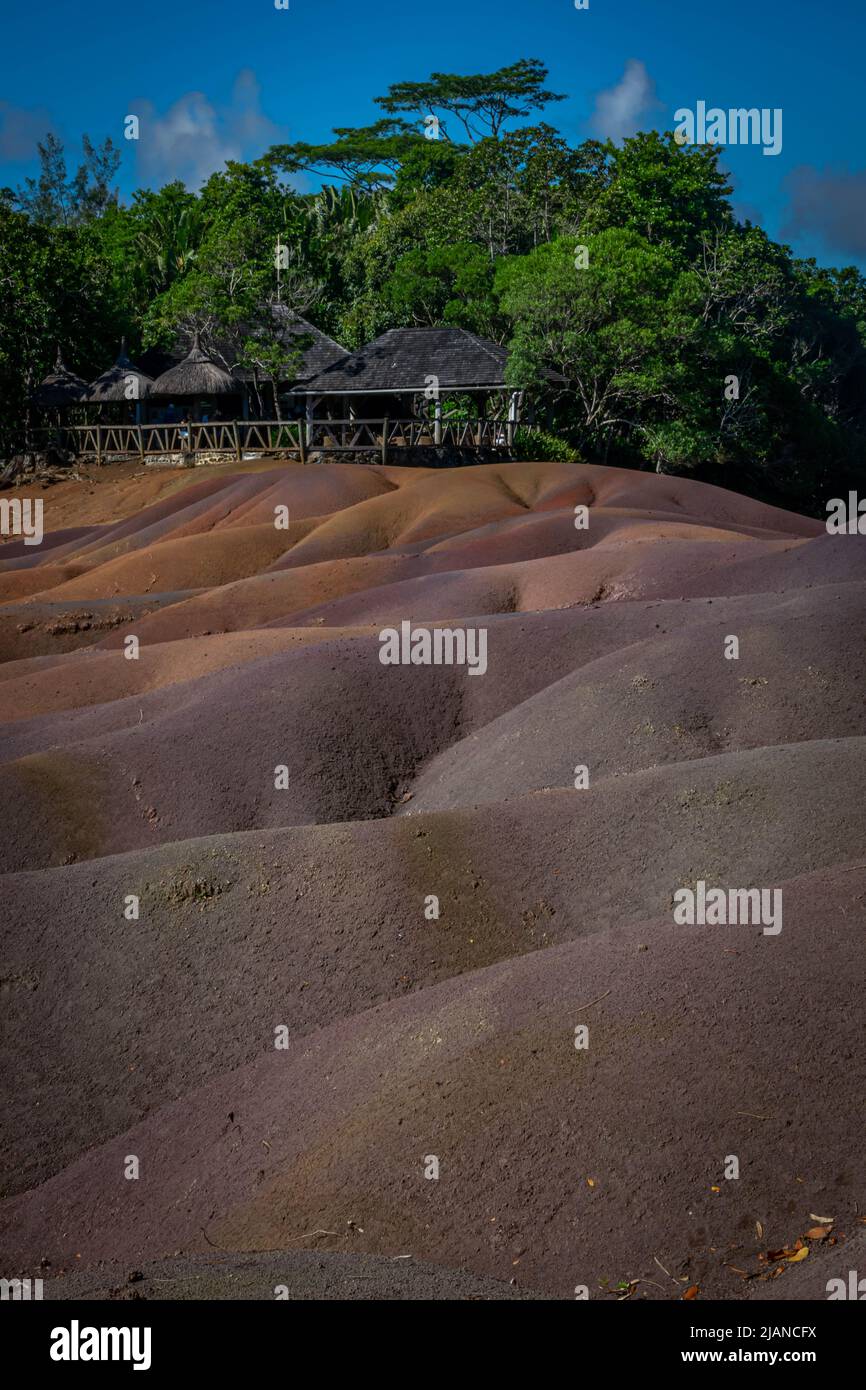 Chamarel seven coloured earths geopark, Mauritius Stock Photo Alamy Chamarel seven coloured earths geopark, Mauritius Stock Photo Alamy