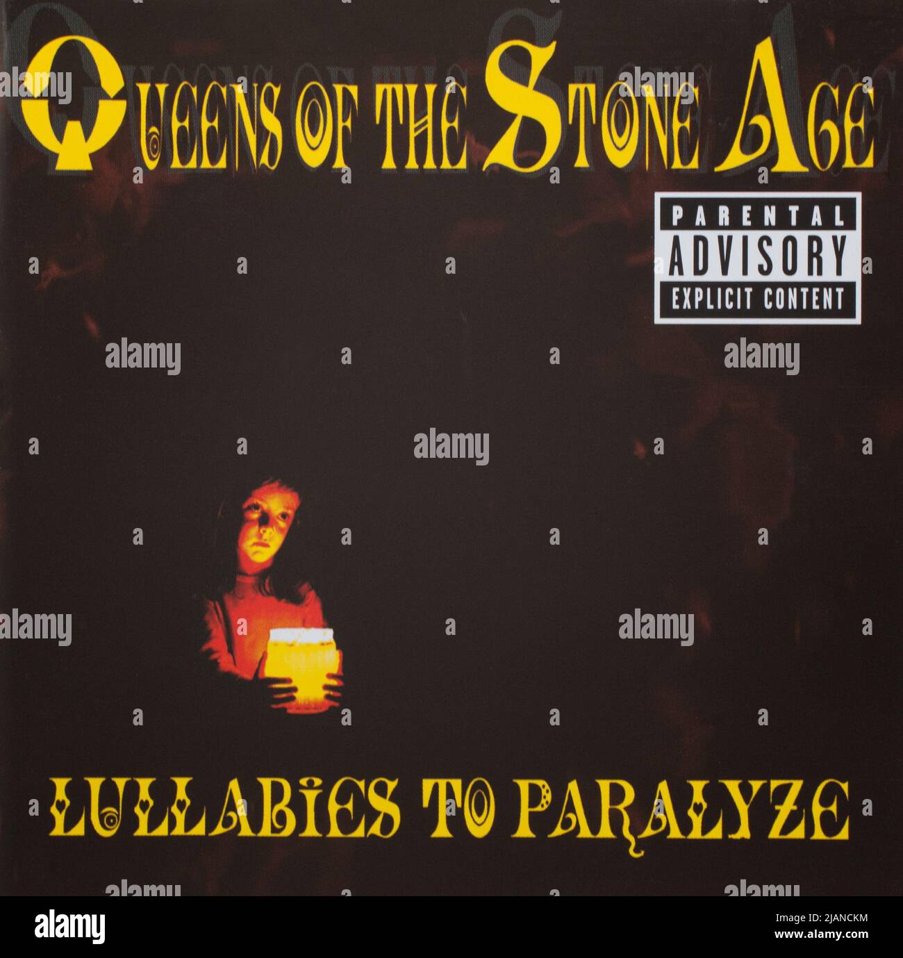 Queens of the stone age album cover hi-res stock photography and images ...