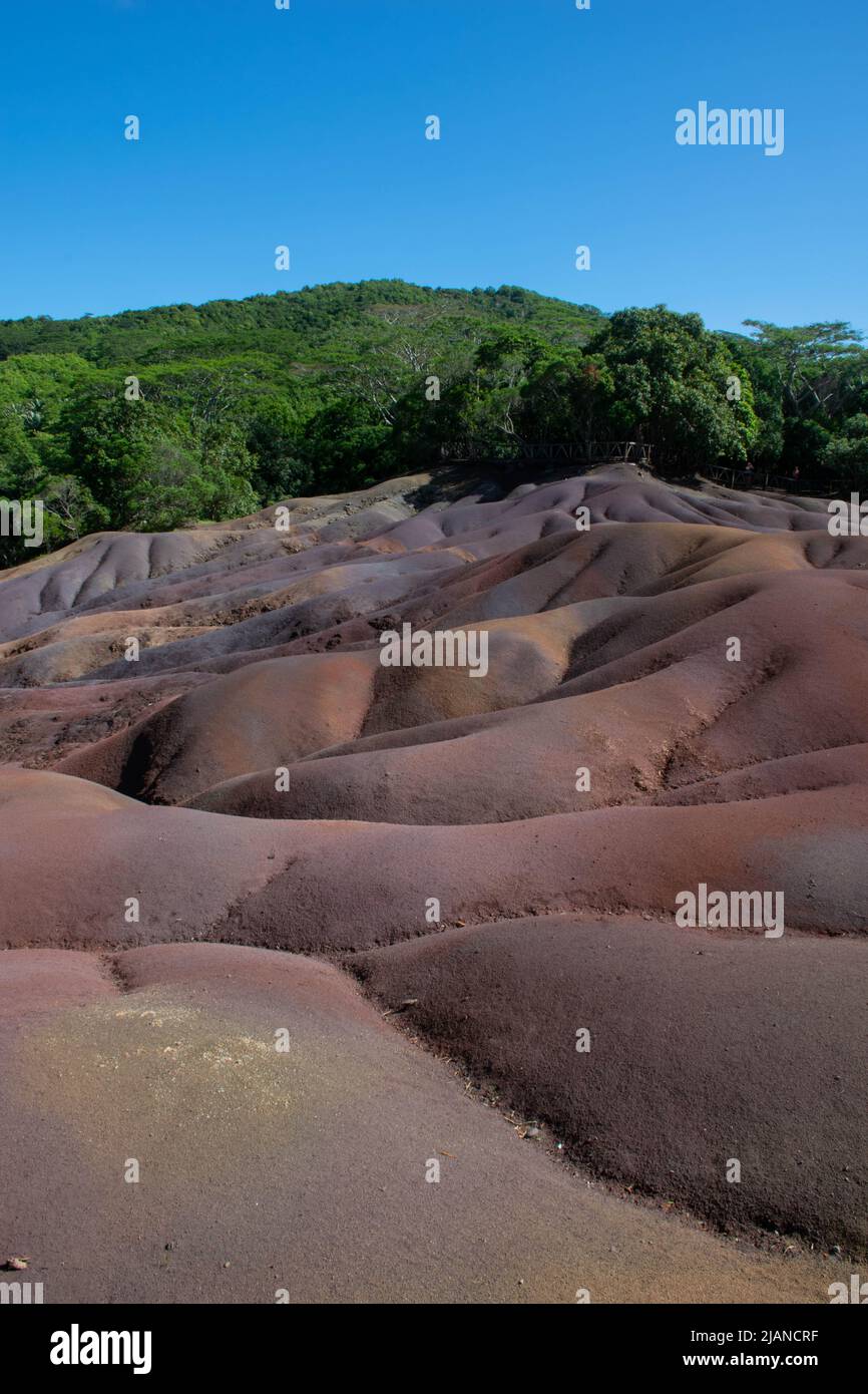 Chamarel seven coloured earths geopark, Mauritius Stock Photo Alamy Chamarel seven coloured earths geopark, Mauritius Stock Photo Alamy