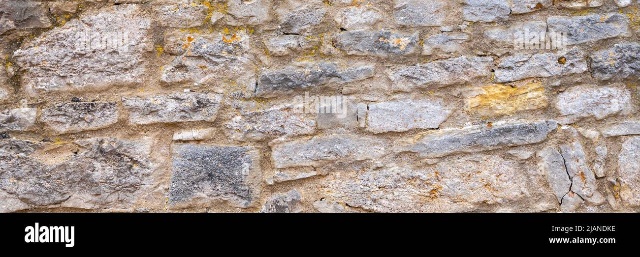 Historische Mauer mit alten Steinen Stock Photo Alamy