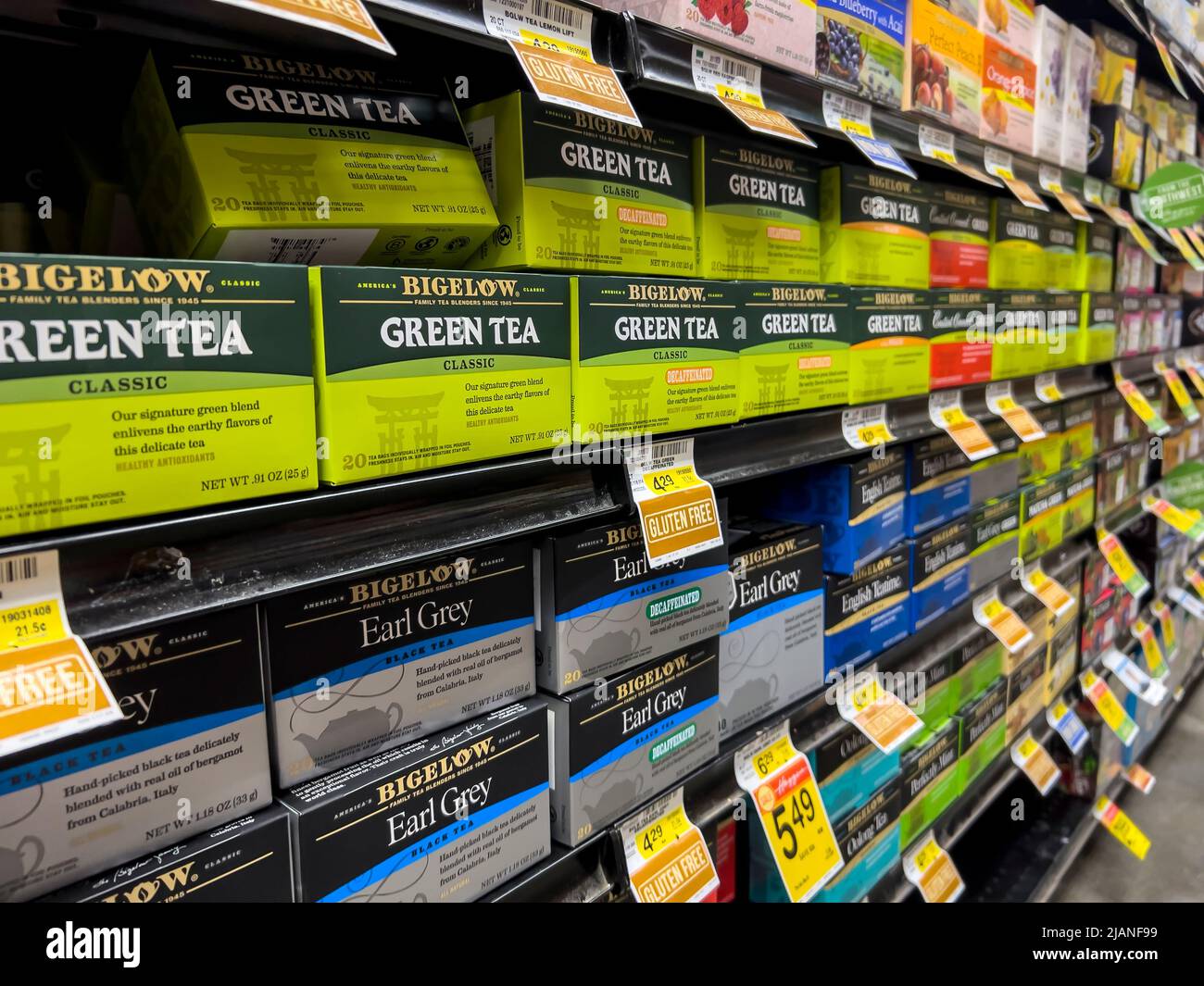 Aisle supermarket tea hires stock photography and images Alamy