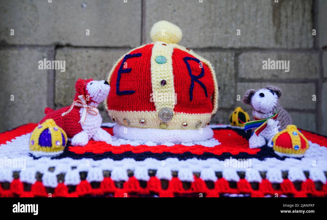 Post boxes in the village of Twyning in Worcestershire which have been