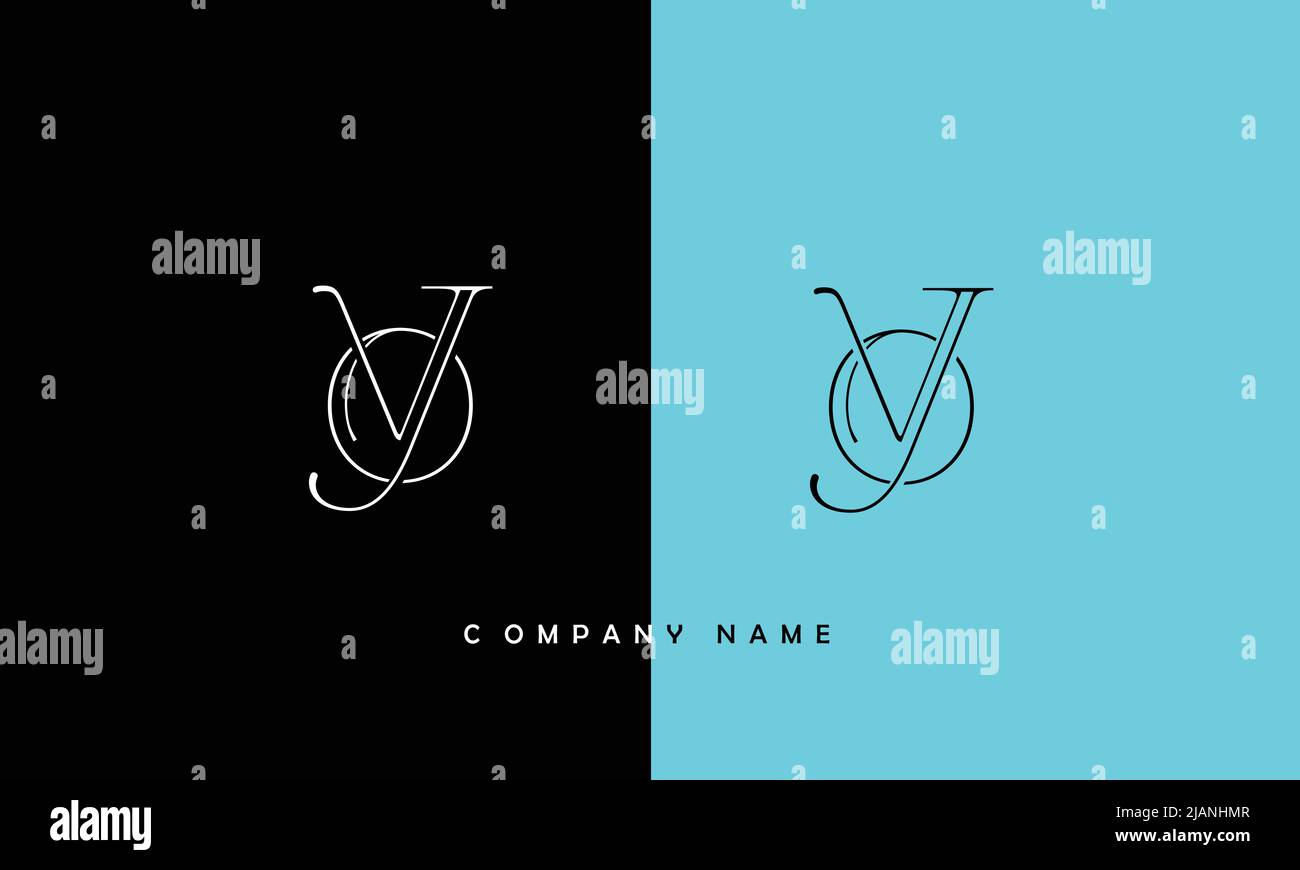 YO, OY Alphabets Letters Logo Monogram Stock Vector