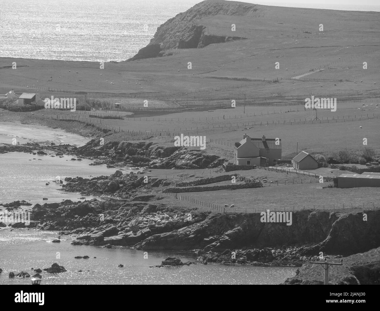 the Shetland island in scotland Stock Photo Alamy
