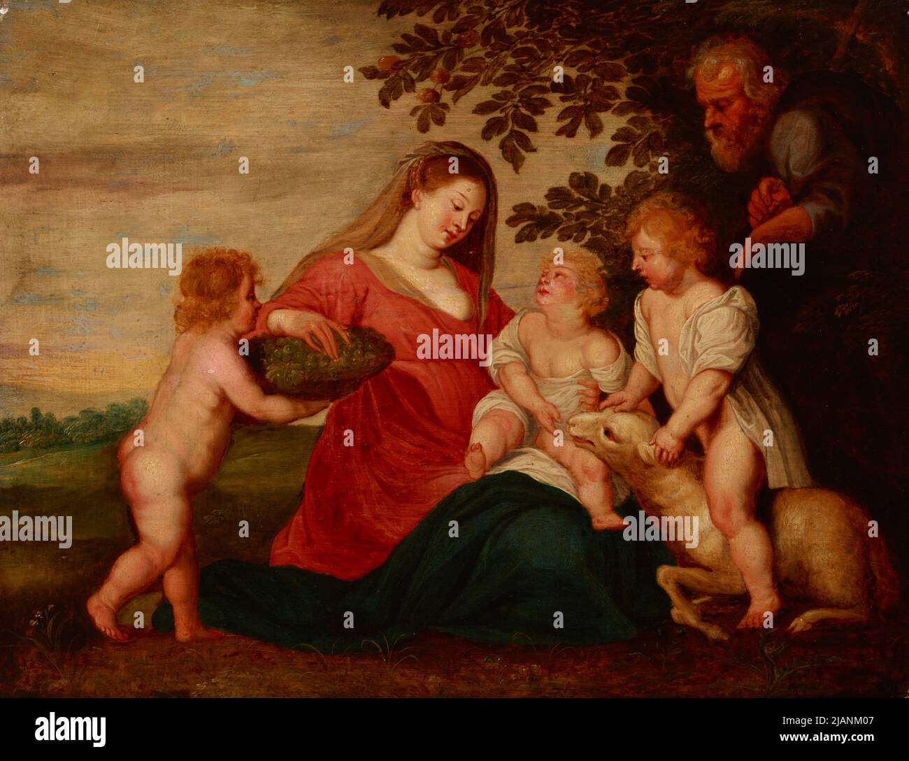 Holy Family with the Infant Saint John the Baptist and an Angel unknown ...