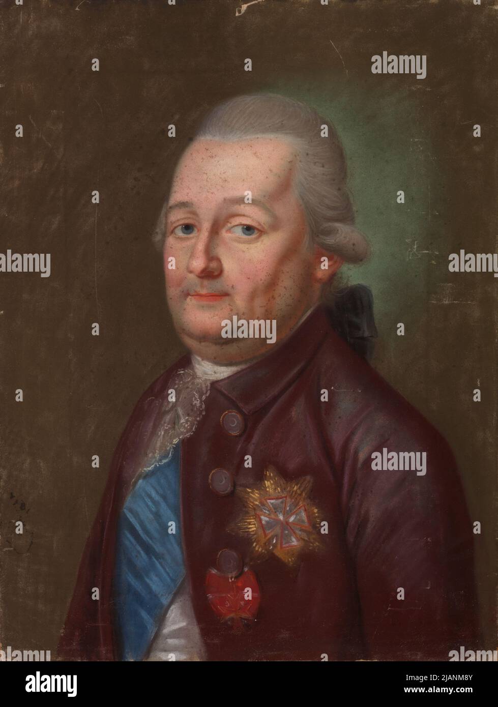 Portrait of Otto Magnus von Stackelberg (1736 1800) unknown Stock Photo