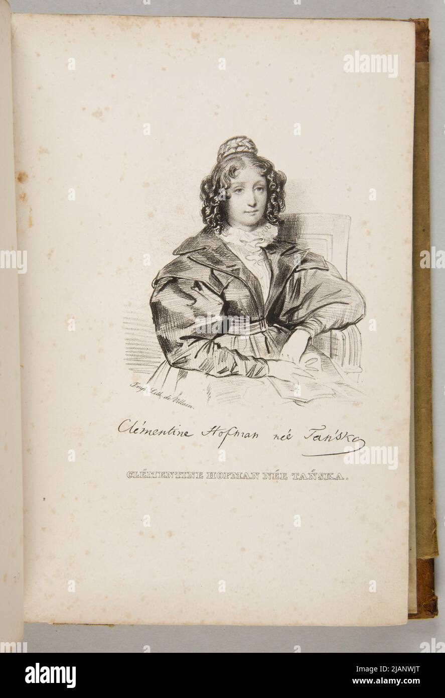 Clémentine Hofman Née Tańska [Klementyna Née Tałski Hoffmanowa] unknown
