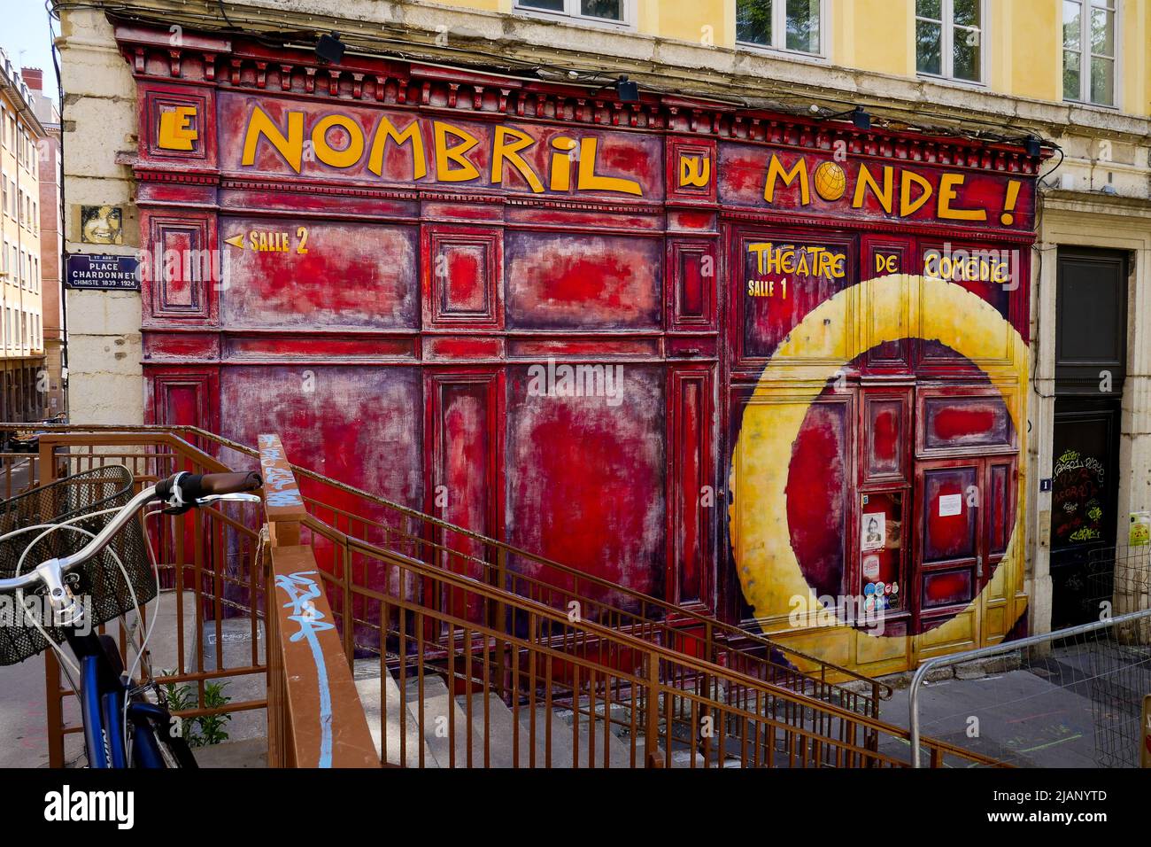 Le nombril du Monde, Theater, CroixRousse district, Lyon, Auvergne
