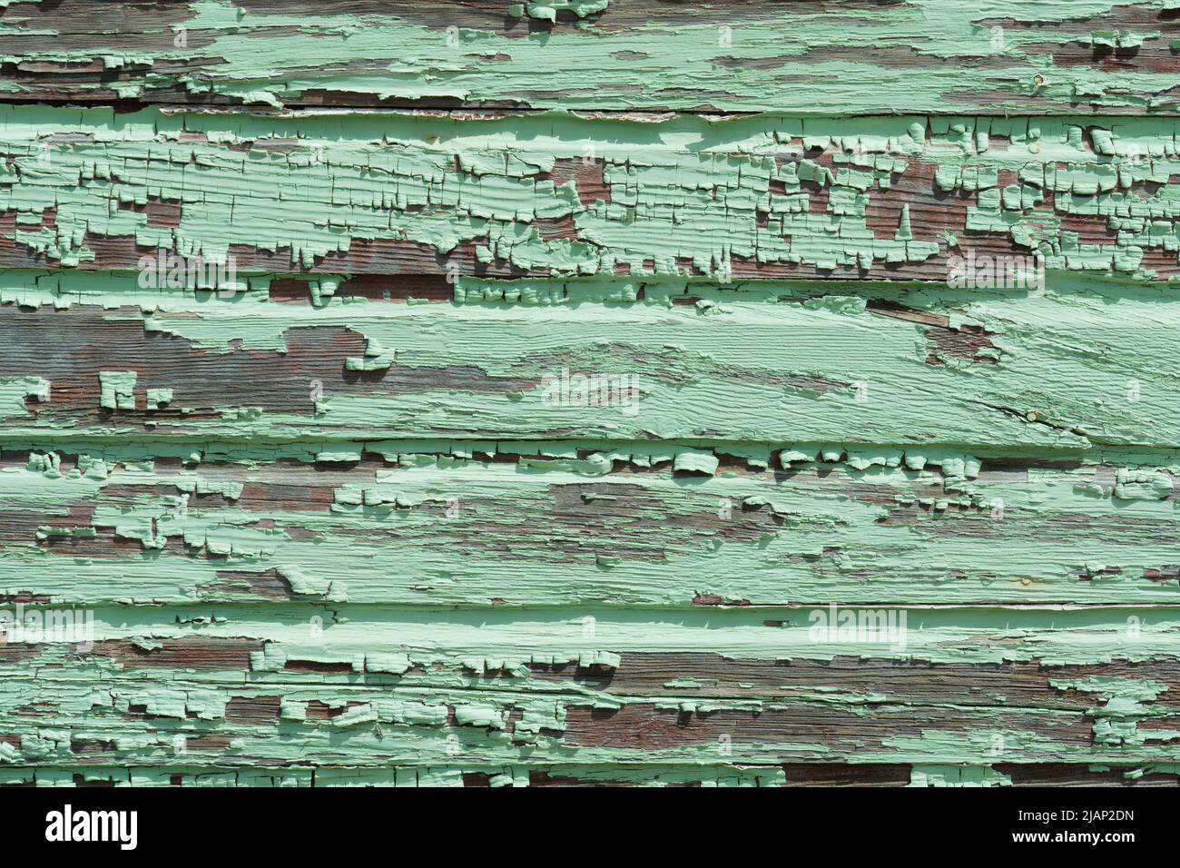 Timber Flaking Look at the green paint peeling off the wood side paneling. This is a ...