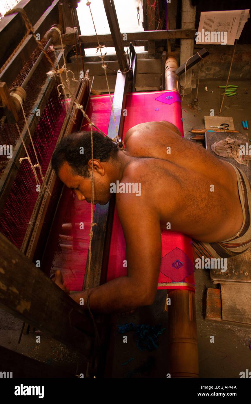 Weavers From Bangladesh 006 Stock Photo