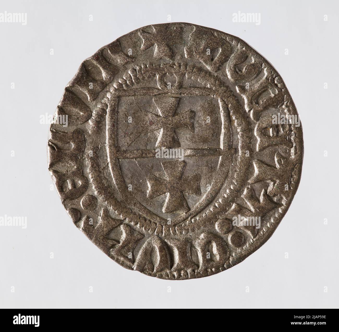Elbląg, Casimir Jagiellon (14541492), shilling; the 2nd half of 15th