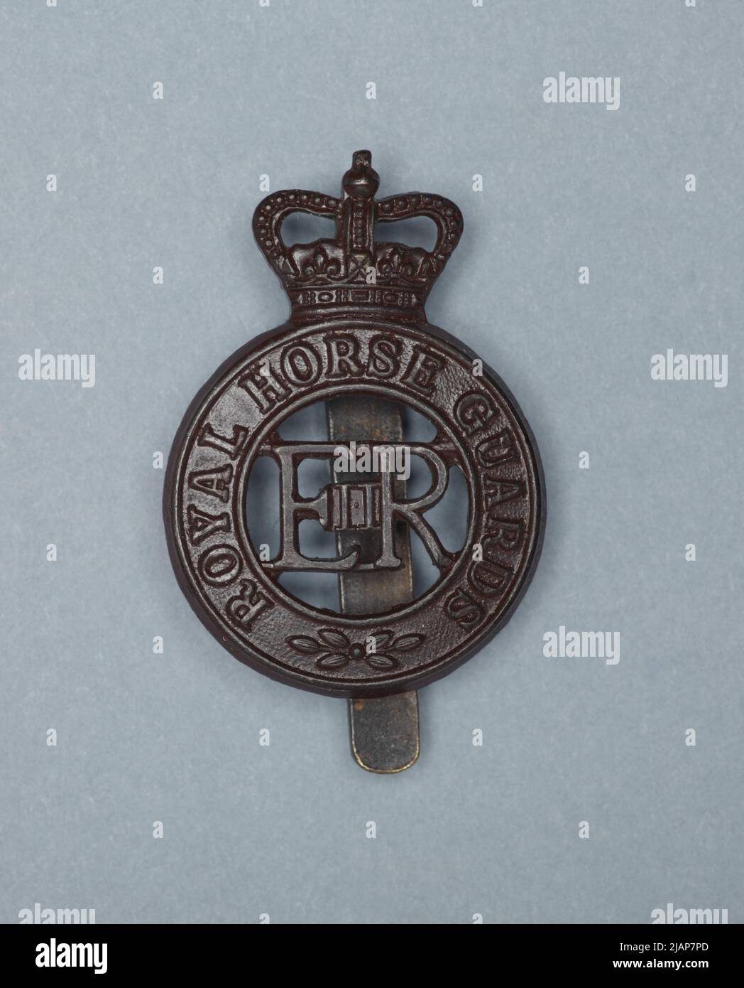 Elizabeth II horse badge badge Stock Photo - Alamy