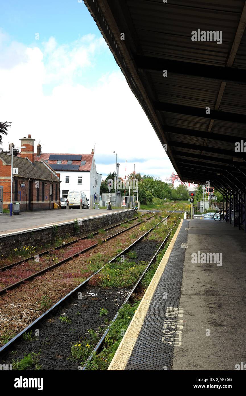 Avonmouth Station. Stock Photo