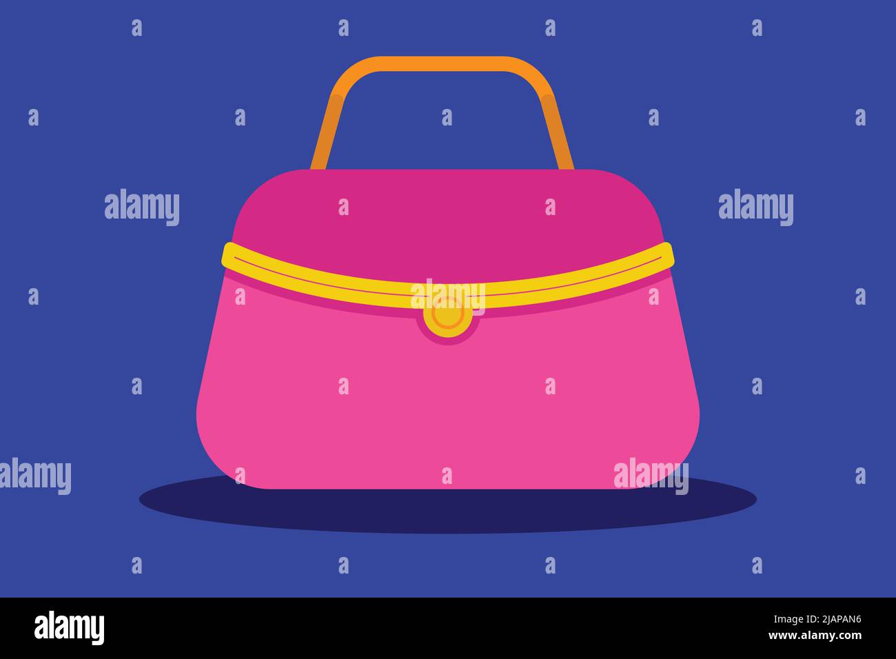 Woman bag icon vector illustration - flat design Stock Vector Image ...