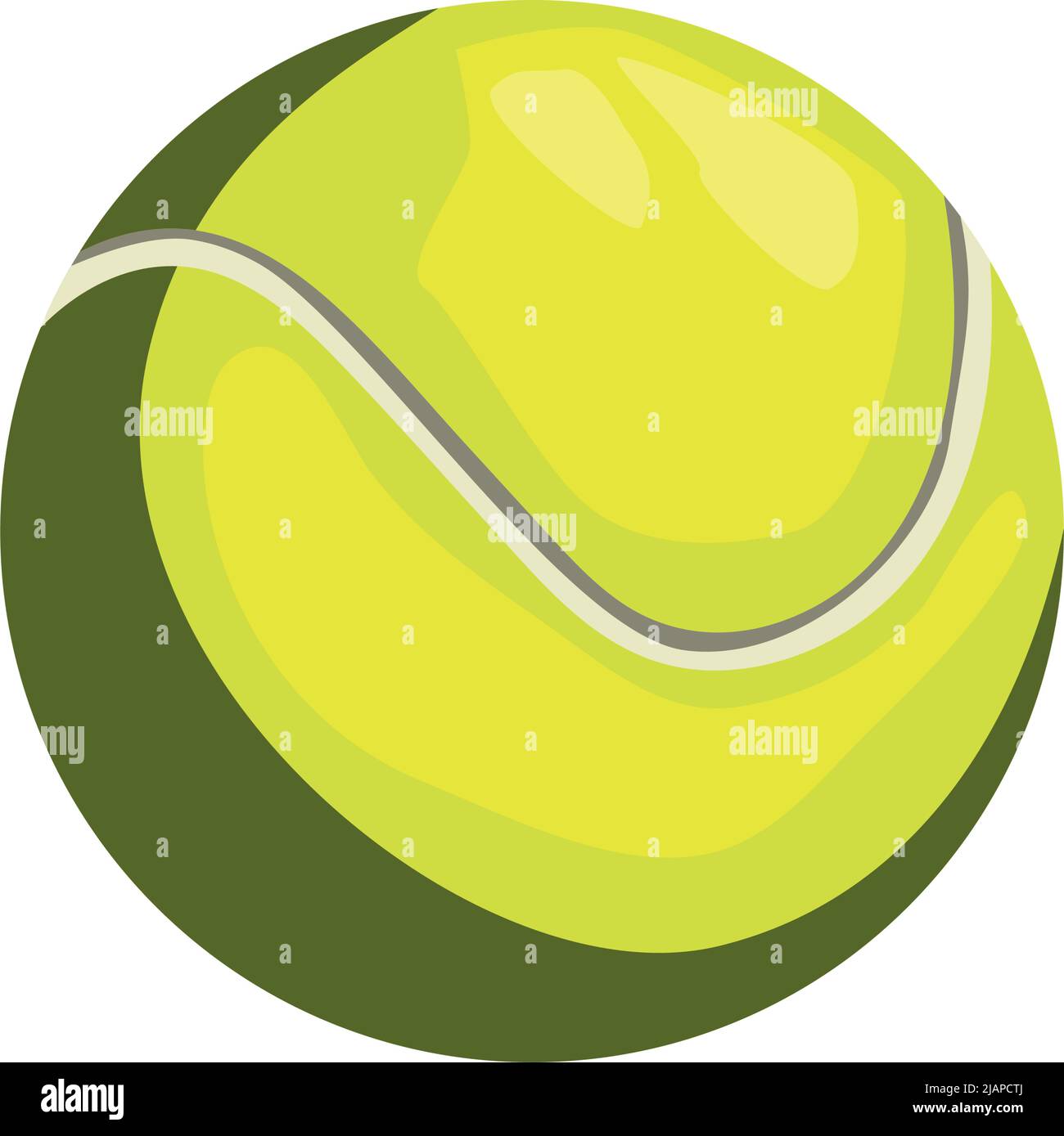 flat tennis ball design Stock Vector Image & Art - Alamy