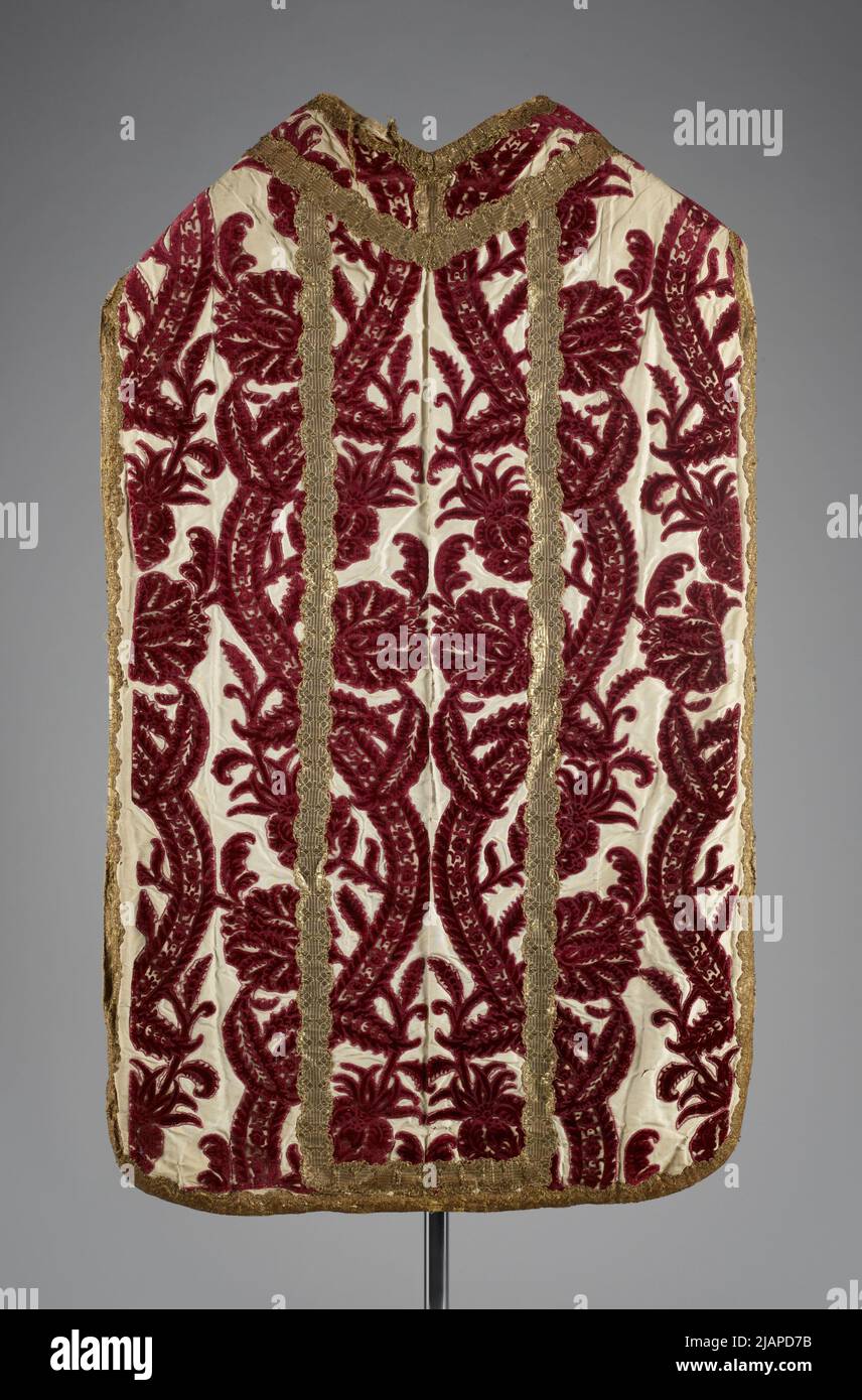 Liturgical robe suit chasuble unknown Stock Photo Alamy